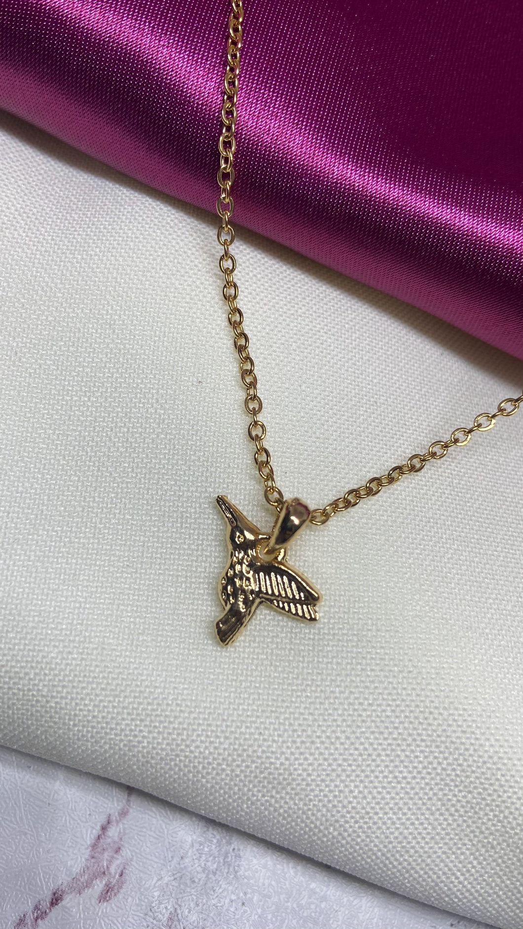 Collar colibri tipo 2 #F10