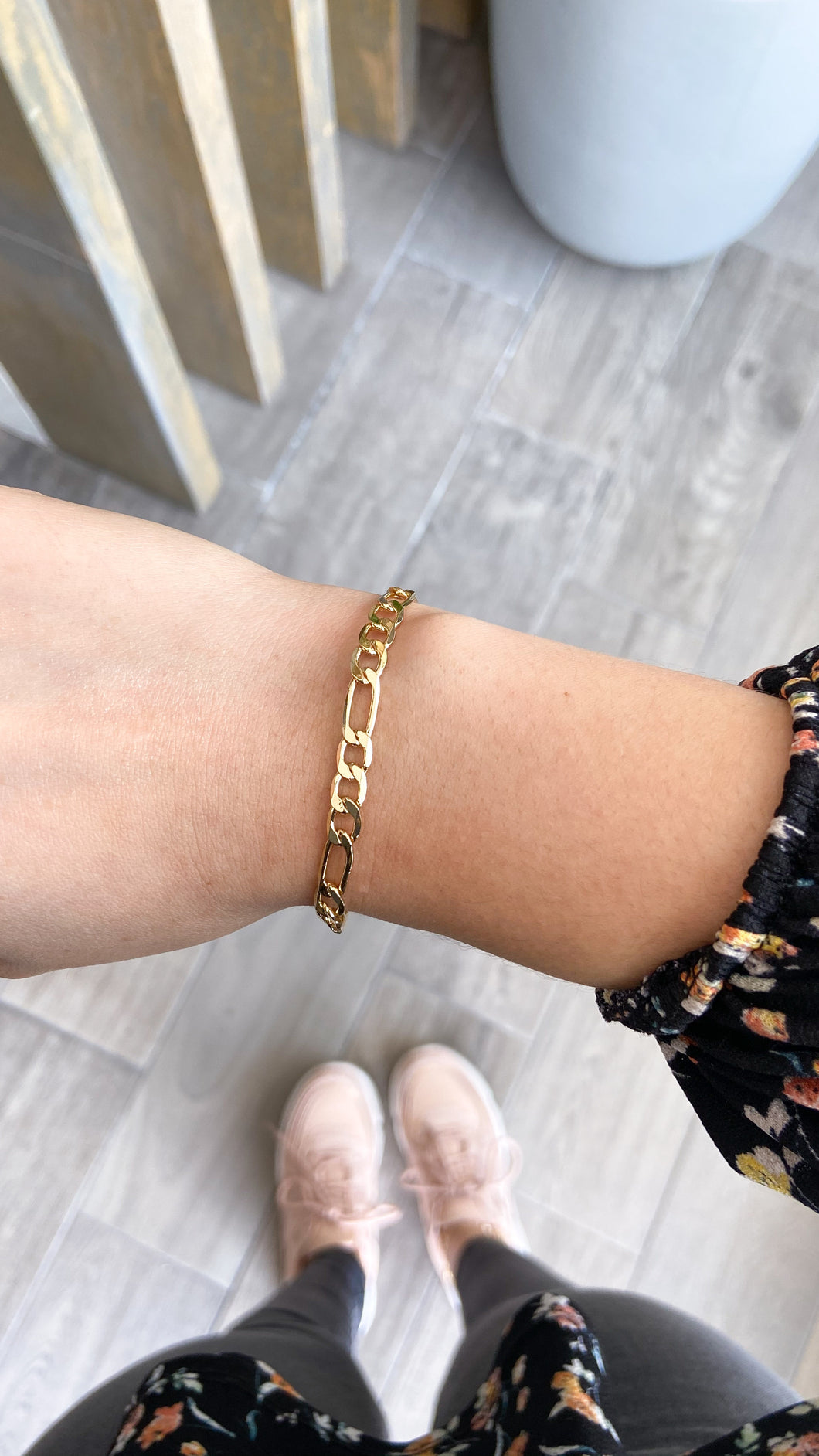 Pulsera eslabones gruesos