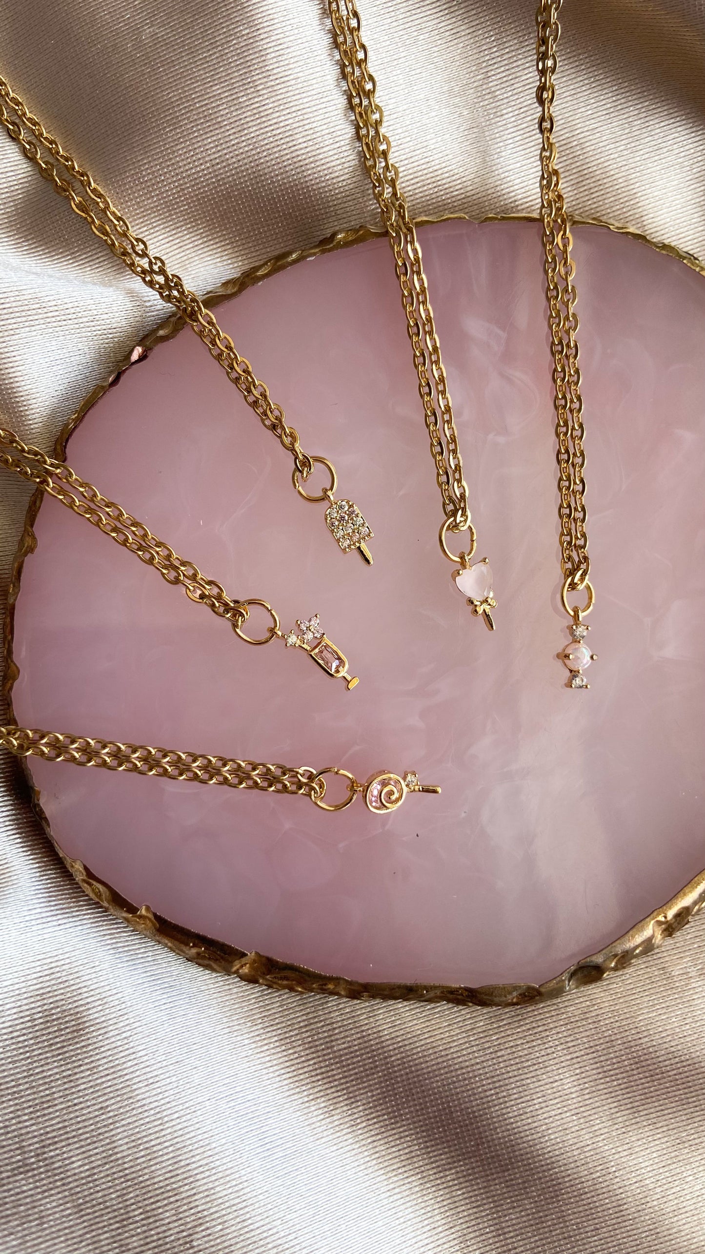 Collar paleta espiral #R