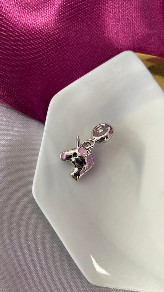 Dije para pulsera #130 unicornio