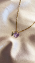 Cargar imagen en el visor de la galería, Collar corazon swarovski
