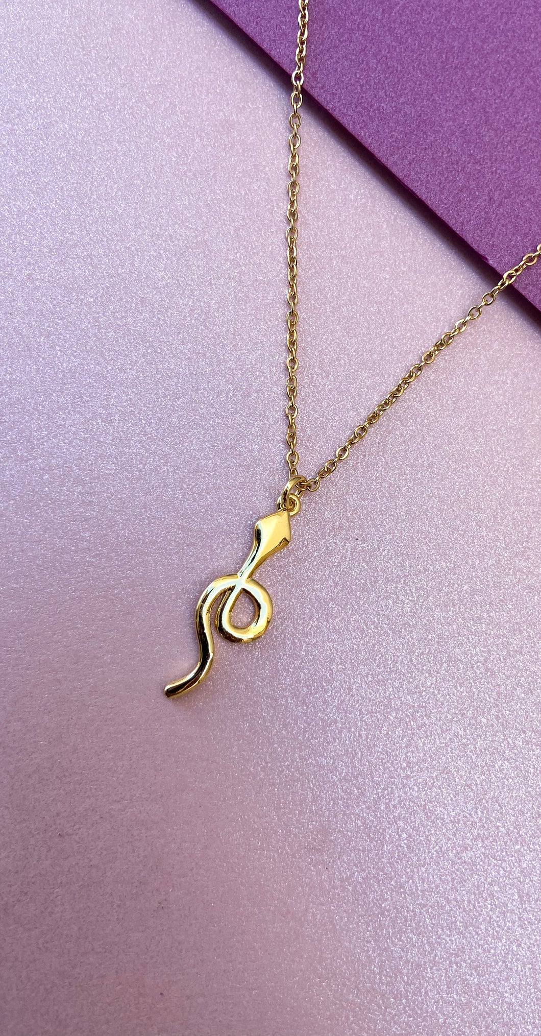 Collar Serpiente lisa #F8