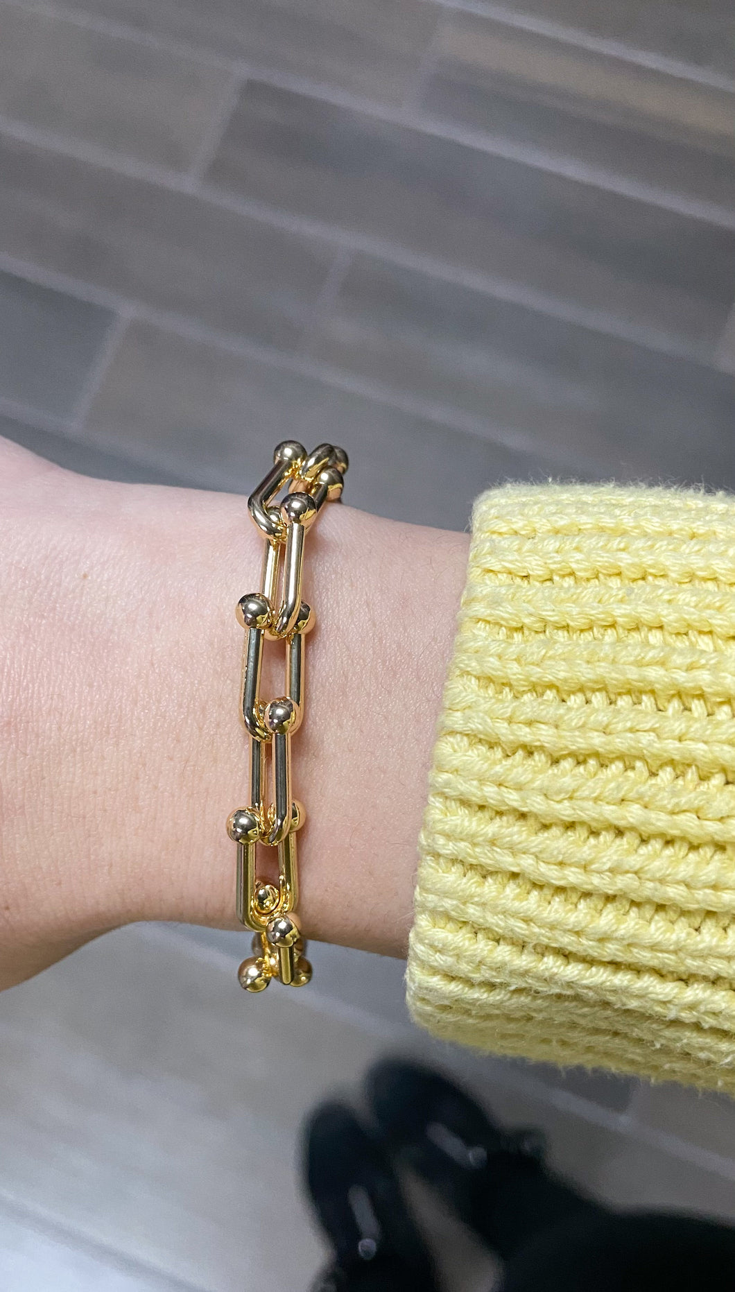 Pulsera herradura grande