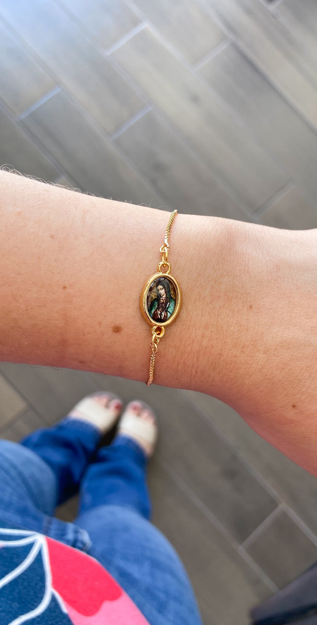 Pulsera Virgencita rostro #24