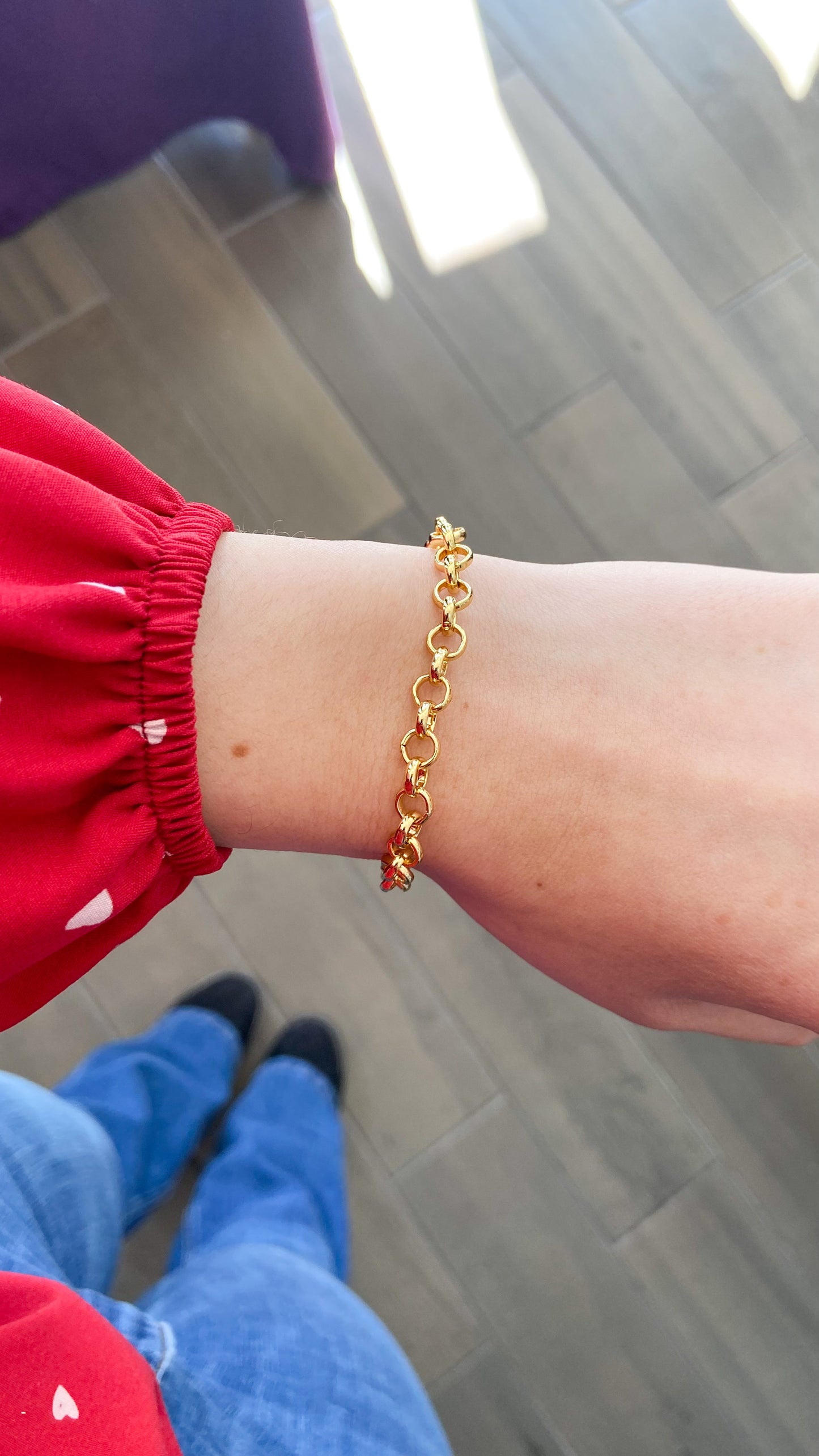 Pulsera eslabones pequeños #M8.2