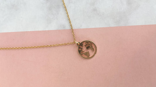 Collar mundo #V