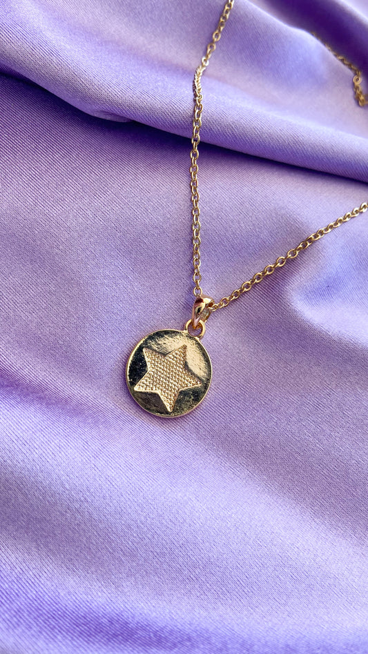 Collar Estrella textura #M