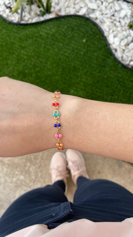 Pulsera cilindro colores #M15