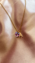 Cargar imagen en el visor de la galería, Collar corazon swarovski

