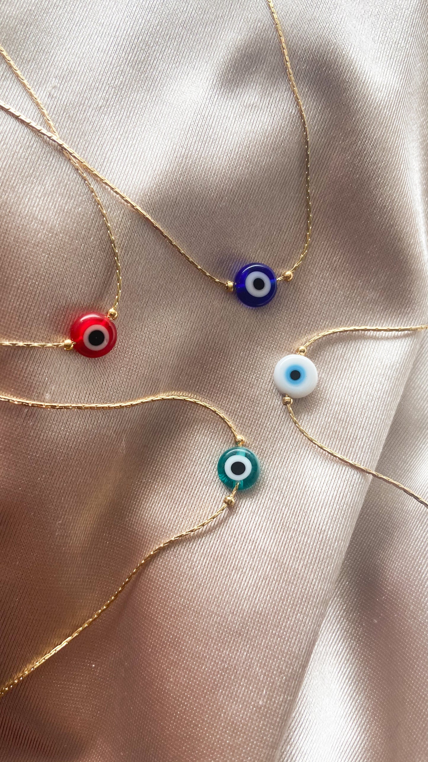 Collar Chapa ojos 8mm