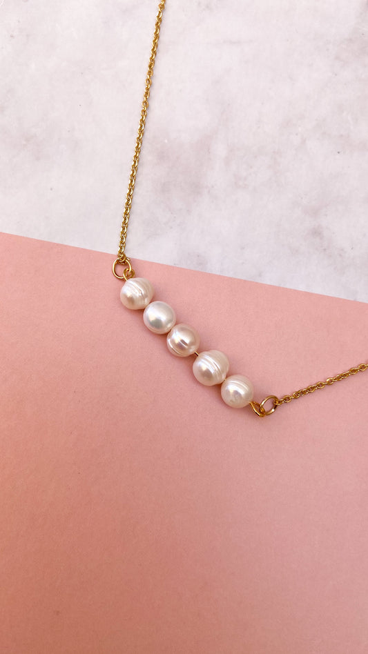 Collar perlas