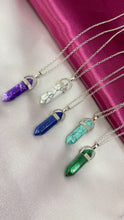 Cargar imagen en el visor de la galería, Collar cuarzo colores #S17
