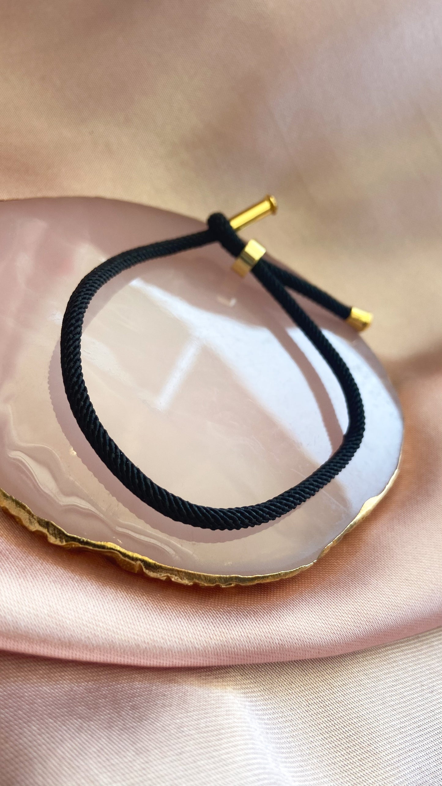Pulsera tela ajustable
