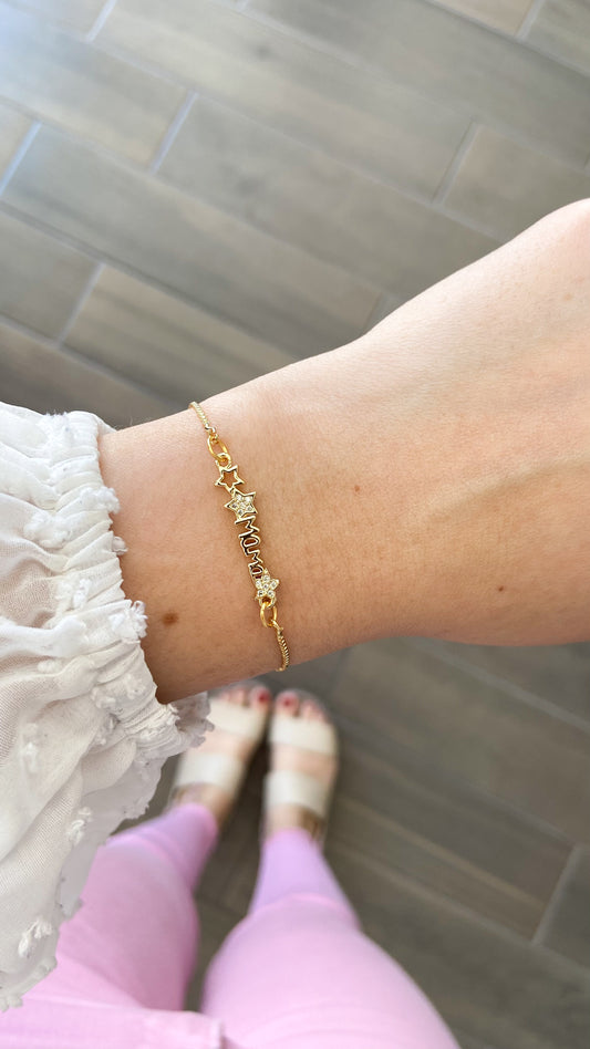 Pulsera Mama 3 Estrellas Zirconia 4 #5
