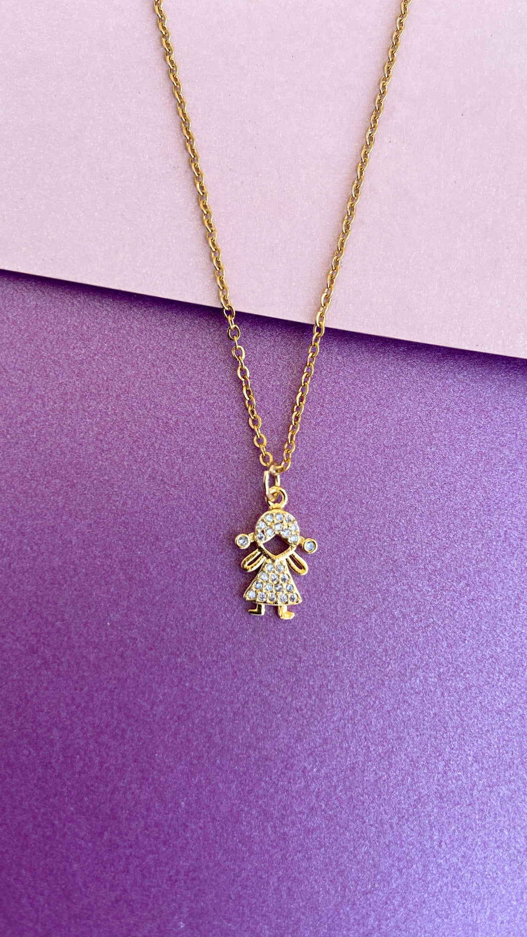 Collar niña Zirconia #T1