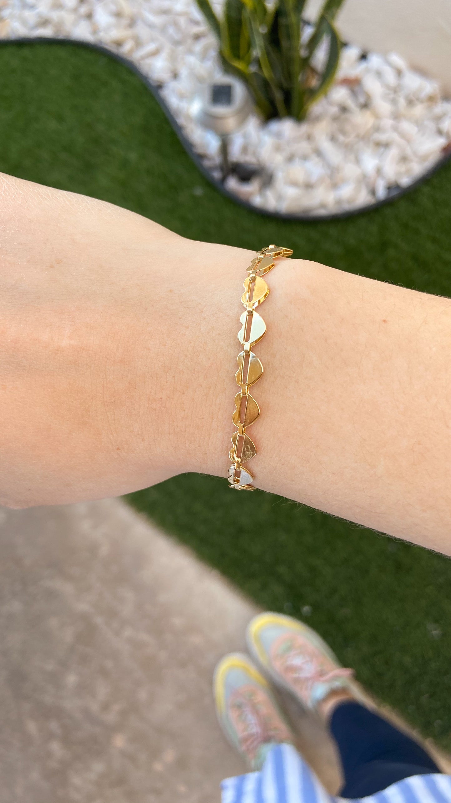 Pulsera corazones estilo 2 #M6