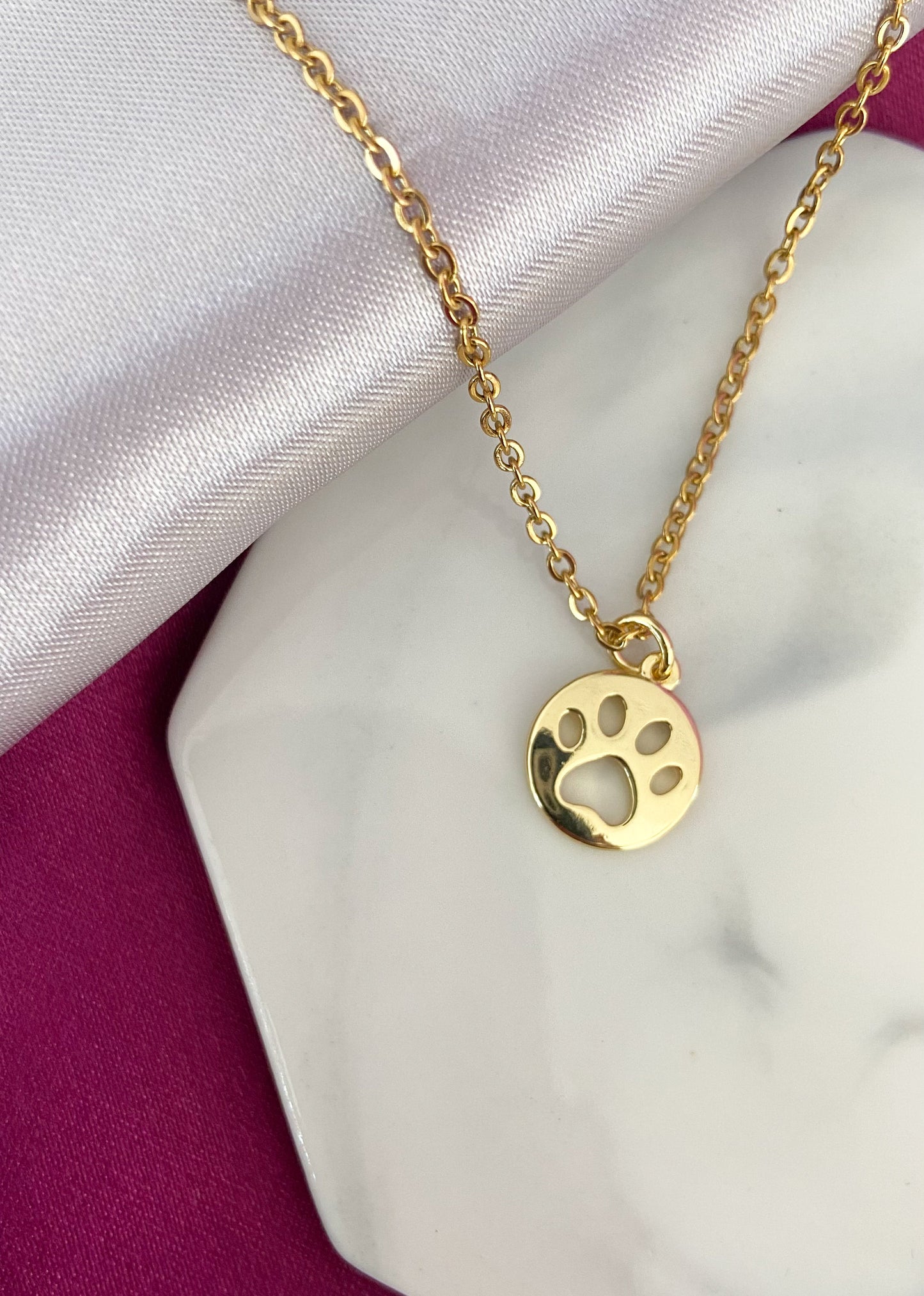 Collar huella perro #A