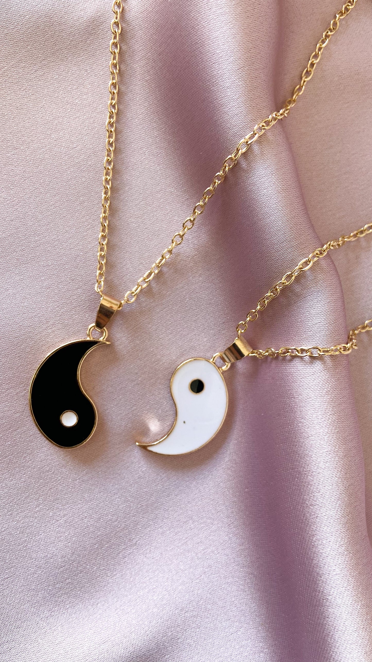 Collares ying yang #39
