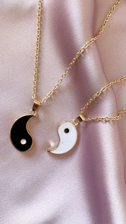 Collares ying yang #39