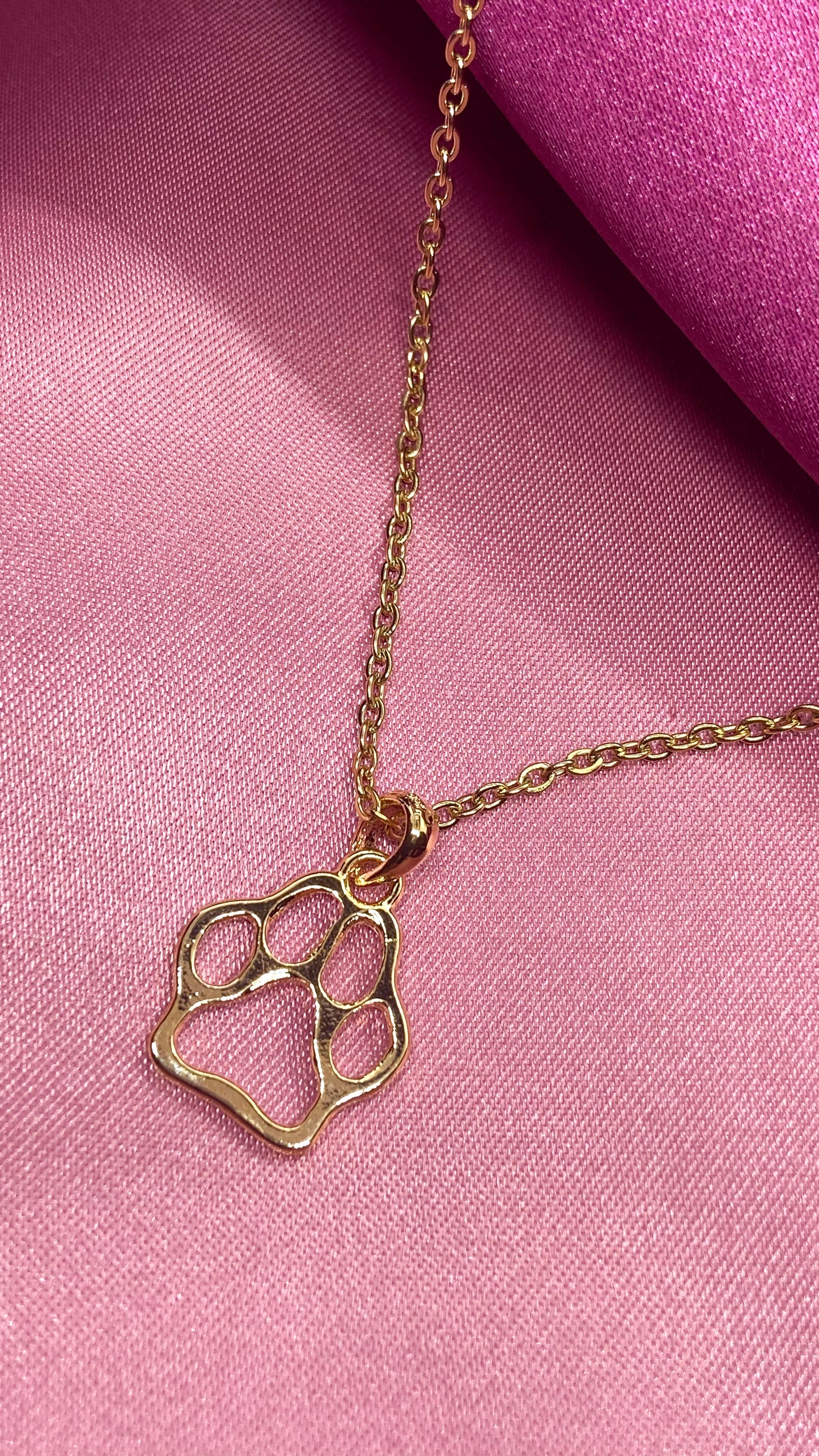 Collar huella de perro #J