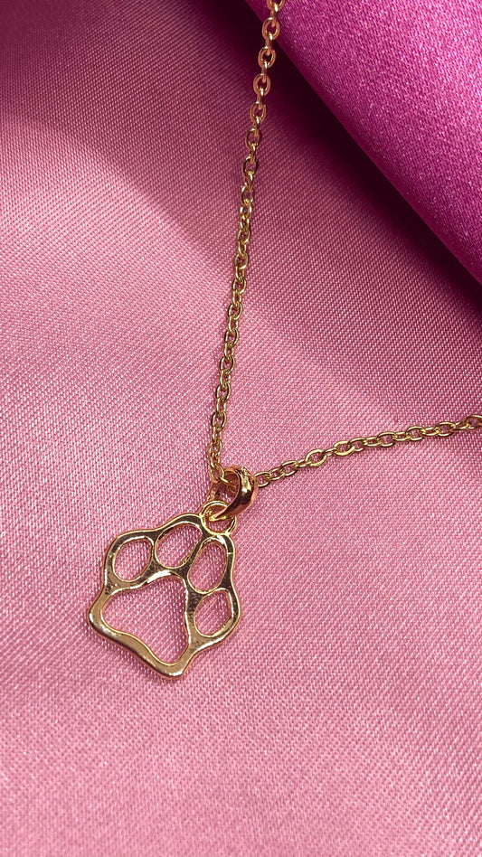 Collar huella de perro #J